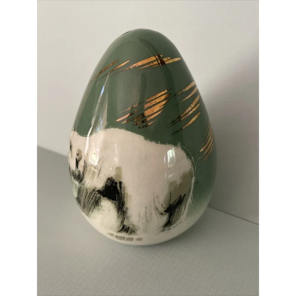 Vintage Midcentury Matthew Adams Sascha Brastoff Alaska Salt Pepper Spice Shaker